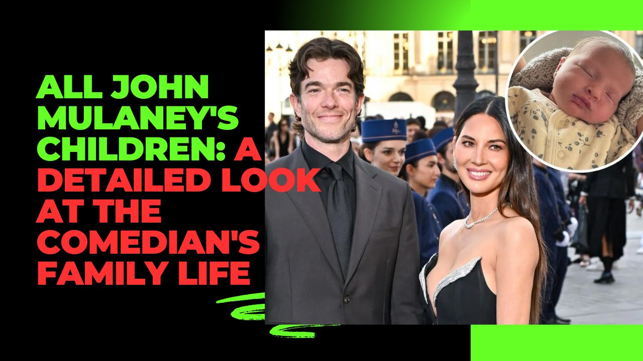 All John Mulaney's Children: A Detailed Look at the Comedian's Family Life