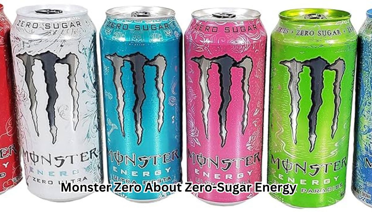 Monster Zero About Zero-Sugar Energy