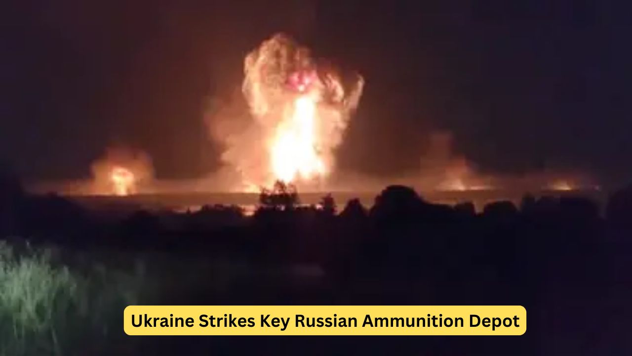 Ukraine Strikes Key Russian Ammunition Depot