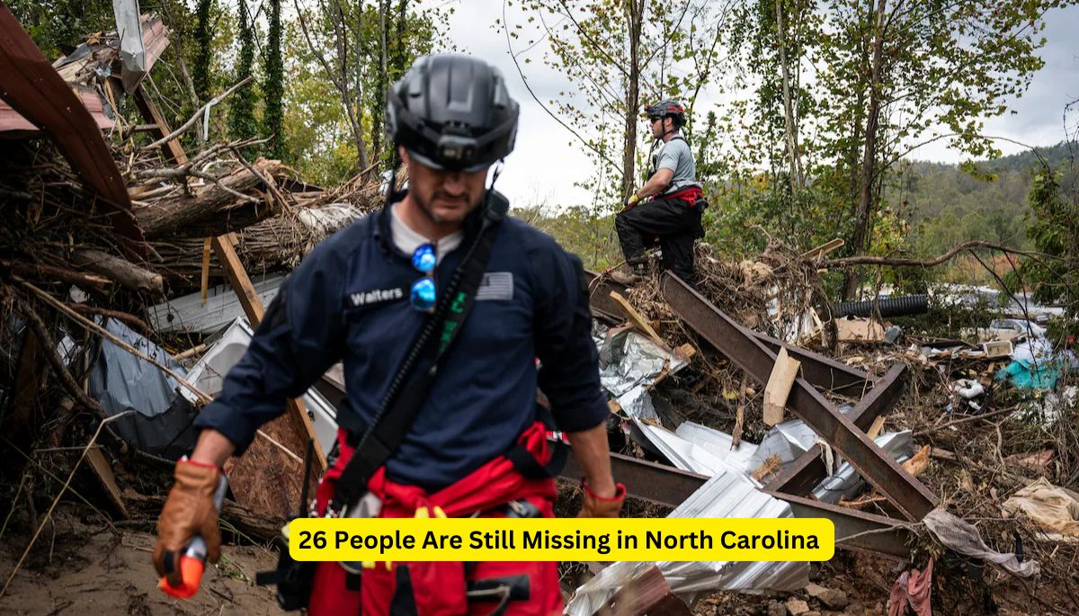 26 People Are Still Missing in North Carolina