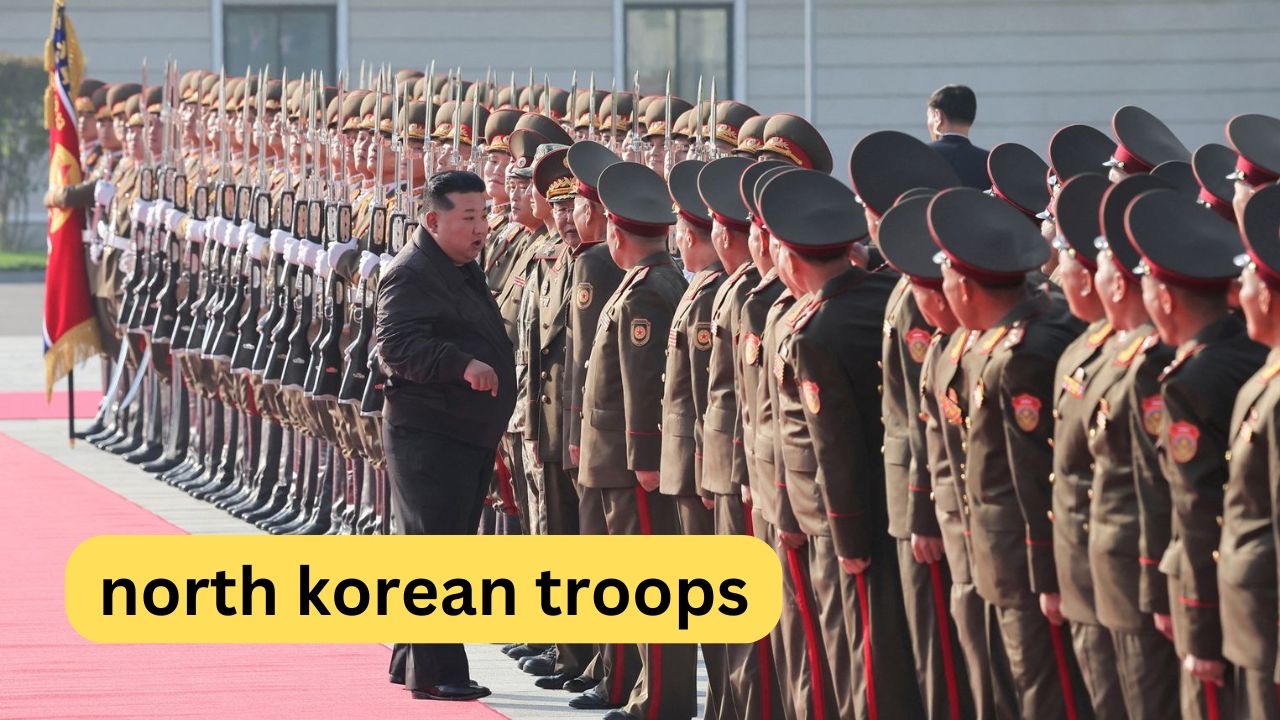 north korean troops